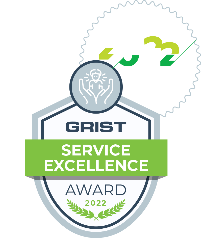 GRIST Service Excellence Award Logo 2022-WHITE